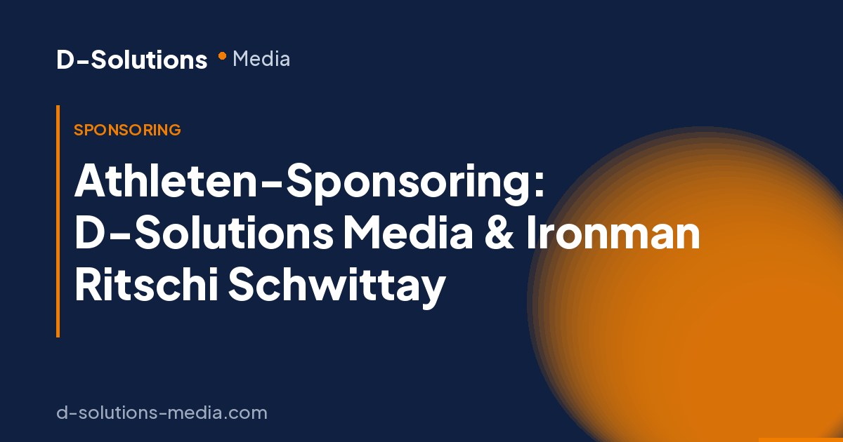 Beyond Limits: Unser erstes Athleten-Sponsoring für Ritschi Schwittay